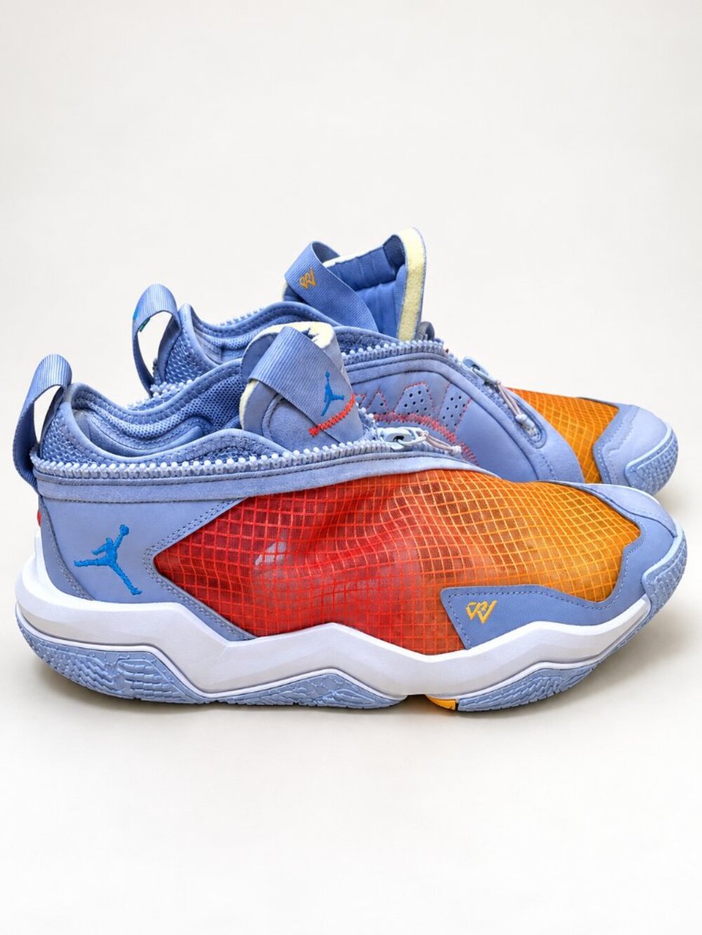 Nike Air Jordan Why Not Zer0.6 Khelcey Barrs Blue Whisper Size 11.5 DO7189-400